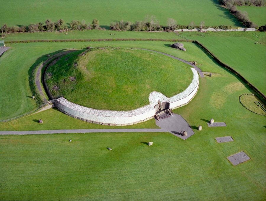 Newgrange from above
